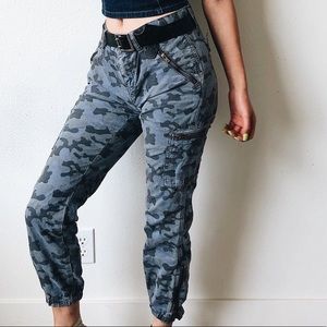 Grey & Blue Camo Madewell Jeans
